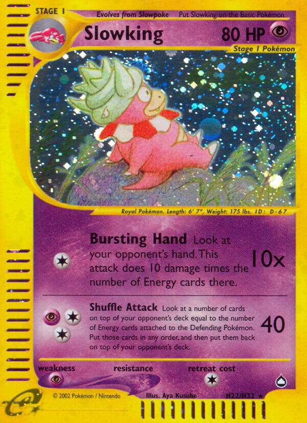 Slowking (H22/H32) [Aquapolis] | Exor Games Truro