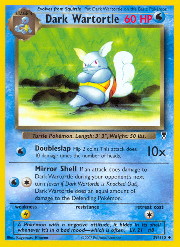 Dark Wartortle (39/110) [Legendary Collection] | Exor Games Truro