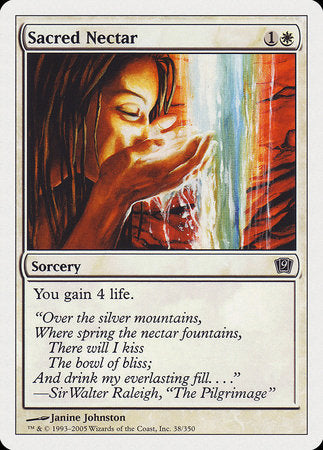 Sacred Nectar [Ninth Edition] | Exor Games Truro