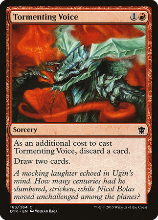 Tormenting Voice [Dragons of Tarkir] | Exor Games Truro