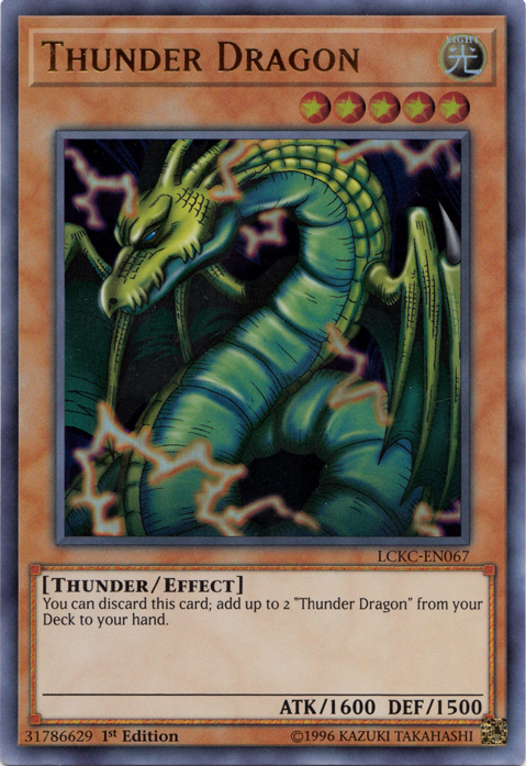 Thunder Dragon [LCKC-EN067] Ultra Rare | Exor Games Truro