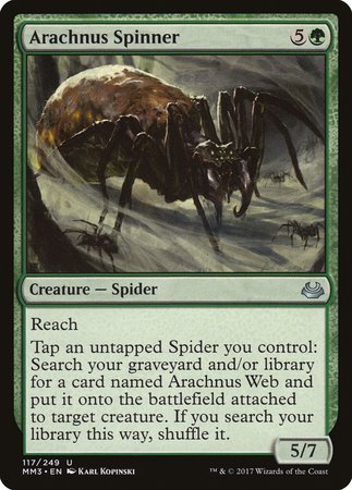 Arachnus Spinner [Modern Masters 2017] | Exor Games Truro