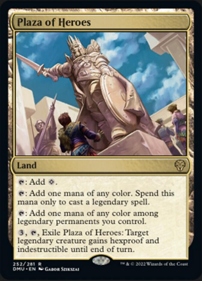 Plaza of Heroes [Dominaria United] | Exor Games Truro