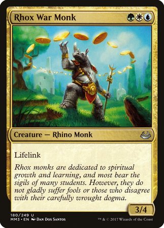 Rhox War Monk [Modern Masters 2017] | Exor Games Truro