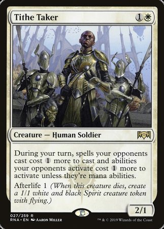 Tithe Taker [Ravnica Allegiance] | Exor Games Truro