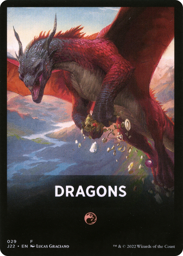 Dragons Theme Card [Jumpstart 2022 Front Cards] | Exor Games Truro