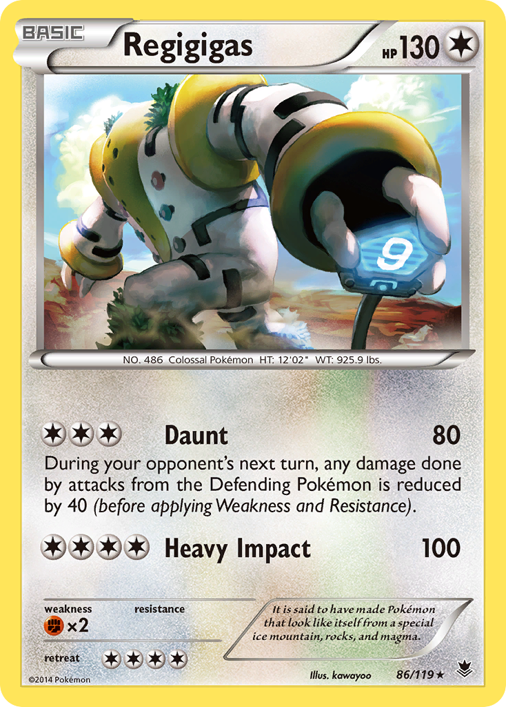 Regigigas (86/119) [XY: Phantom Forces] | Exor Games Truro