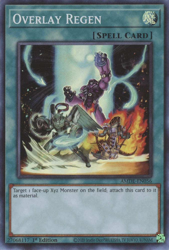 Overlay Regen [AMDE-EN056] Super Rare | Exor Games Truro