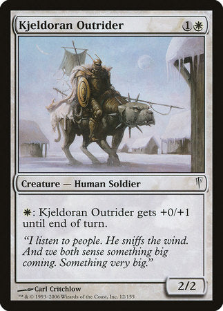 Kjeldoran Outrider [Coldsnap] | Exor Games Truro