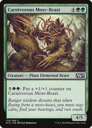 Carnivorous Moss-Beast [Magic 2015] | Exor Games Truro