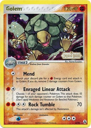 Golem (6/92) (Stamped) [EX: Legend Maker] | Exor Games Truro