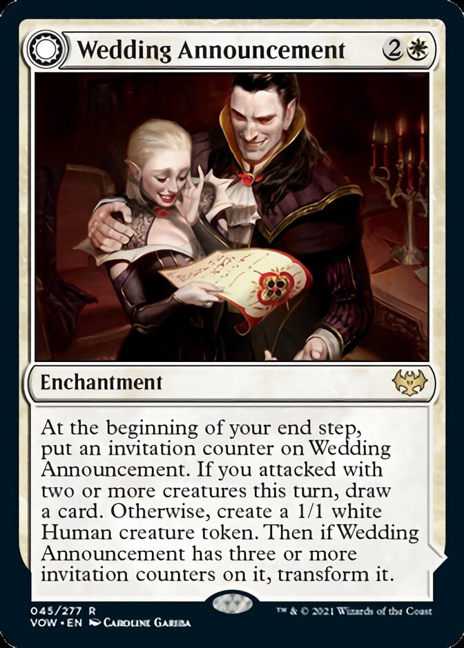 Wedding Announcement // Wedding Festivity [Innistrad: Crimson Vow] | Exor Games Truro