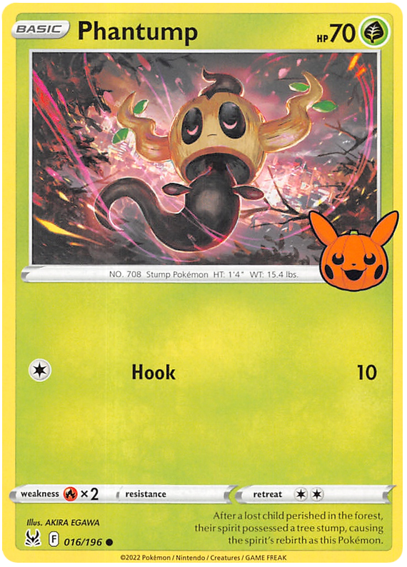 Phantump (016/196) [Trick or Trade 2023] | Exor Games Truro