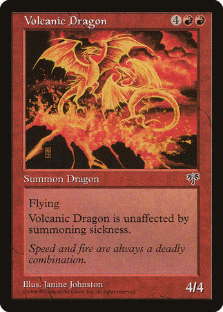 Volcanic Dragon [Mirage] | Exor Games Truro