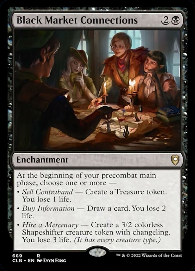 Black Market Connections [Commander Legends: Battle for Baldur's Gate] | Exor Games Truro