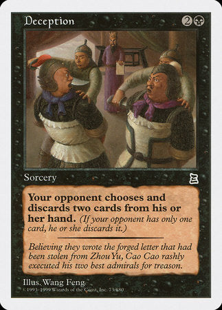 Deception [Portal Three Kingdoms] | Exor Games Truro
