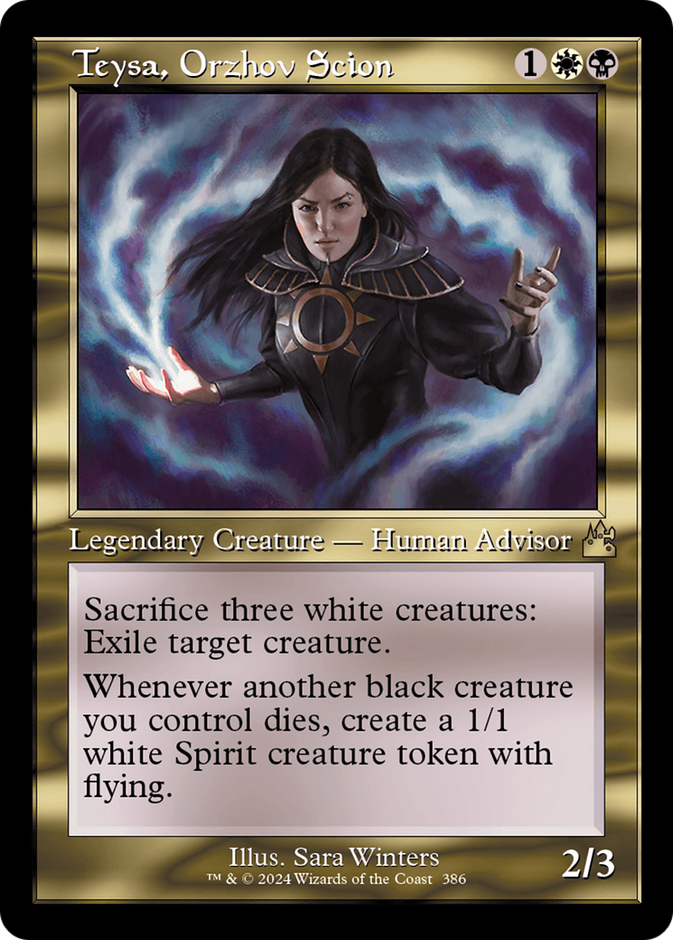 Teysa, Orzhov Scion (Retro Frame) [Ravnica Remastered] | Exor Games Truro