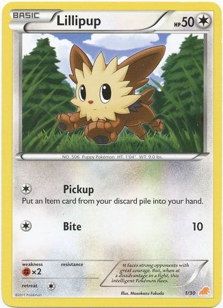 Lillipup (1/30) [Black & White: Trainer Kit - Excadrill] | Exor Games Truro