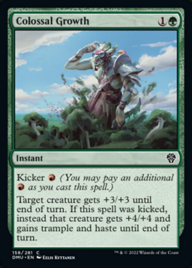 Colossal Growth [Dominaria United] | Exor Games Truro