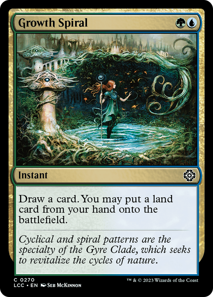 Growth Spiral [The Lost Caverns of Ixalan Commander] | Exor Games Truro