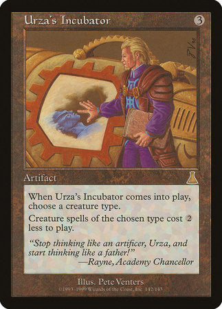 Urza's Incubator [Urza's Destiny] | Exor Games Truro