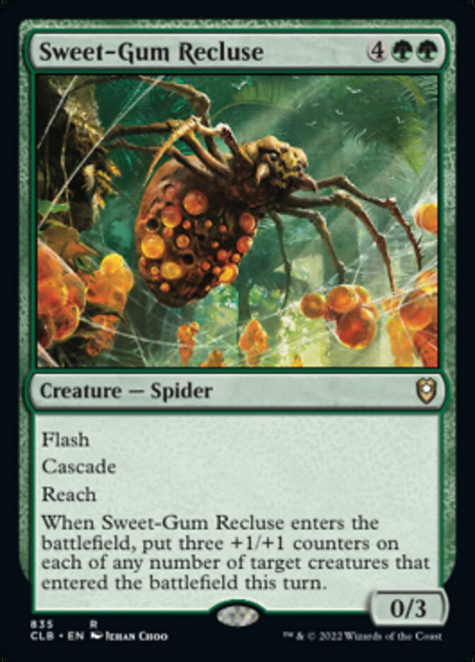 Sweet-Gum Recluse [Commander Legends: Battle for Baldur's Gate] | Exor Games Truro