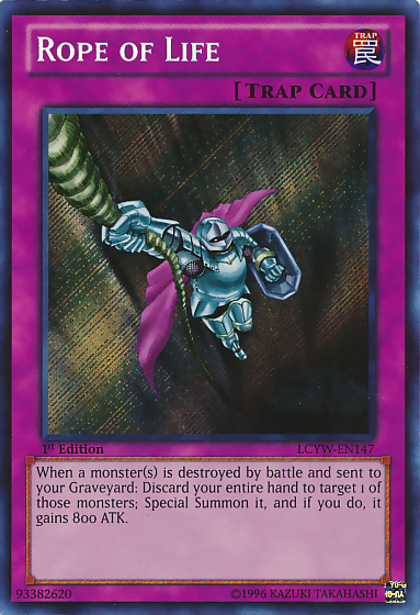 Rope of Life [LCYW-EN147] Secret Rare | Exor Games Truro