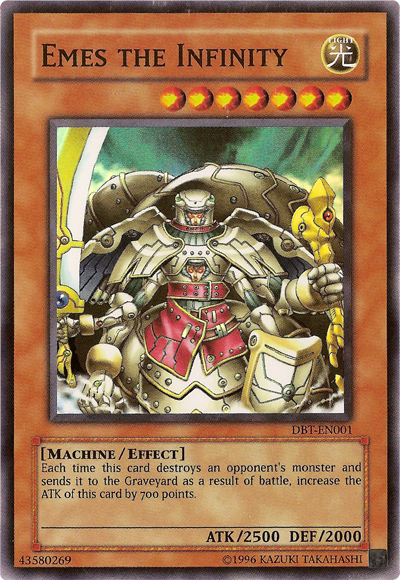 Emes the Infinity [DBT-EN001] Super Rare | Exor Games Truro