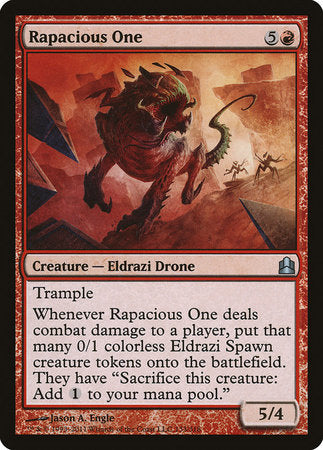 Rapacious One [Commander 2011] | Exor Games Truro