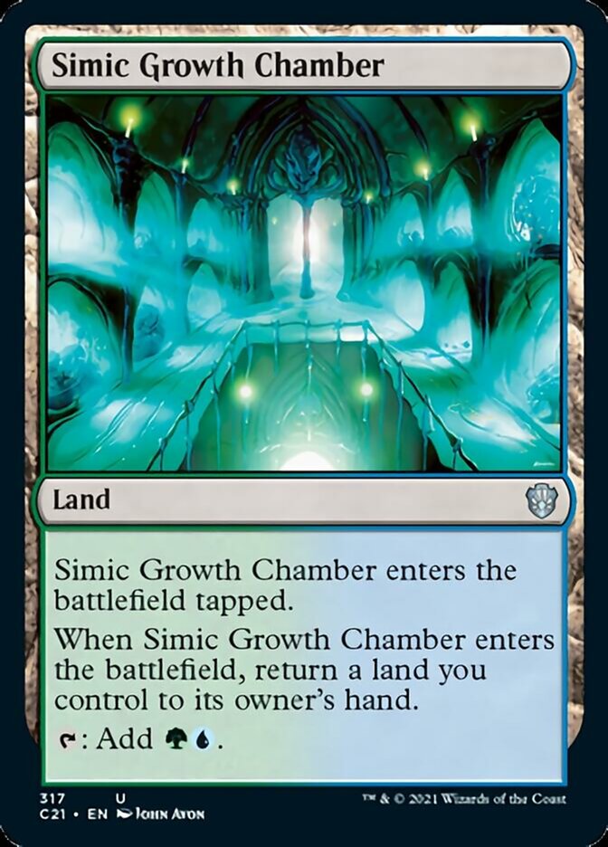 Simic Growth Chamber [Commander 2021] | Exor Games Truro