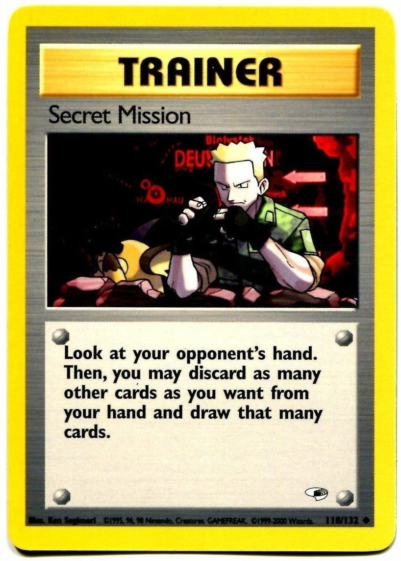 Secret Mission (118/132) [Gym Heroes Unlimited] | Exor Games Truro