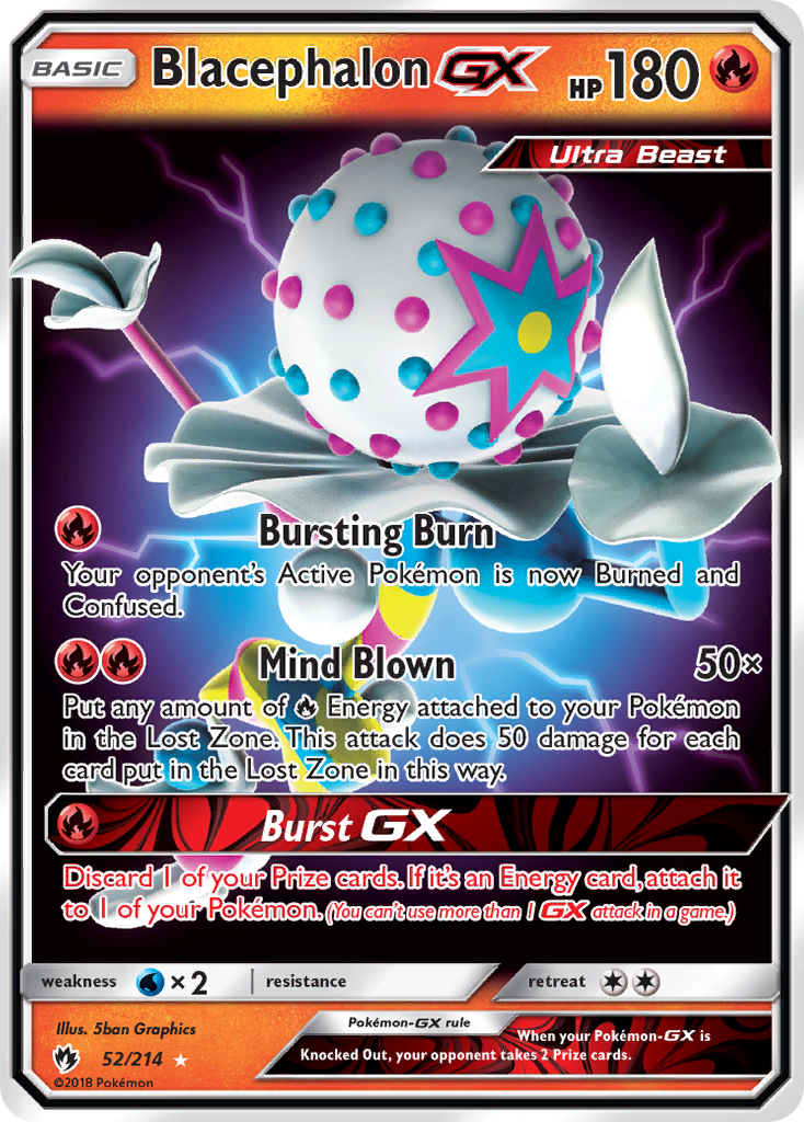 Blacephalon GX (52/214) [Sun & Moon: Lost Thunder] | Exor Games Truro