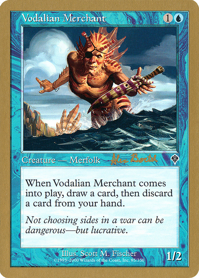 Vodalian Merchant (Alex Borteh) [World Championship Decks 2001] | Exor Games Truro