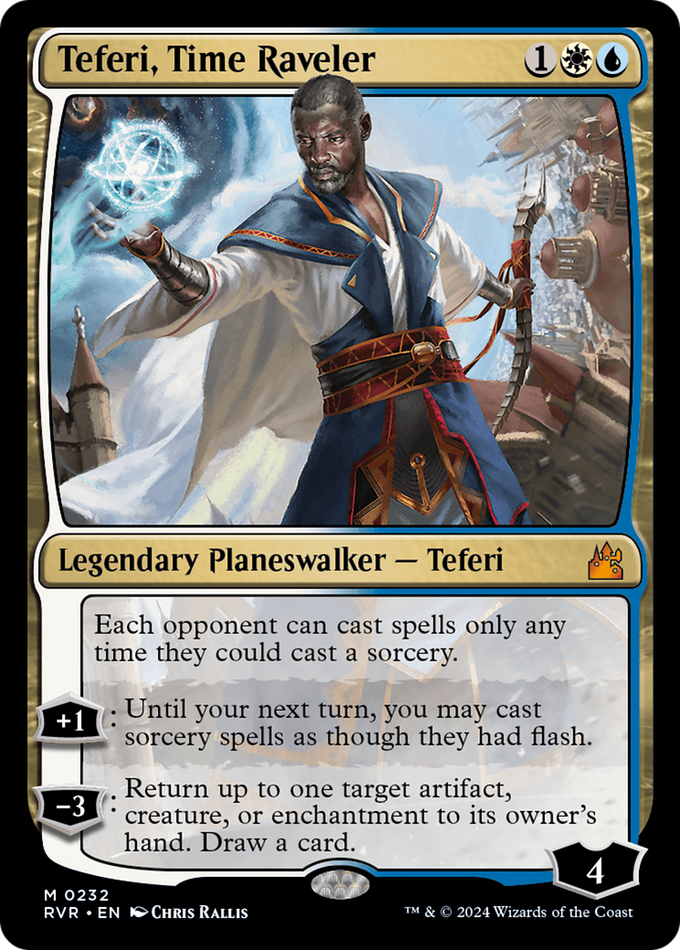 Teferi, Time Raveler [Ravnica Remastered] | Exor Games Truro