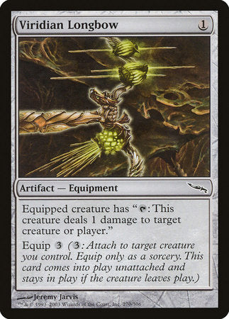 Viridian Longbow [Mirrodin] | Exor Games Truro