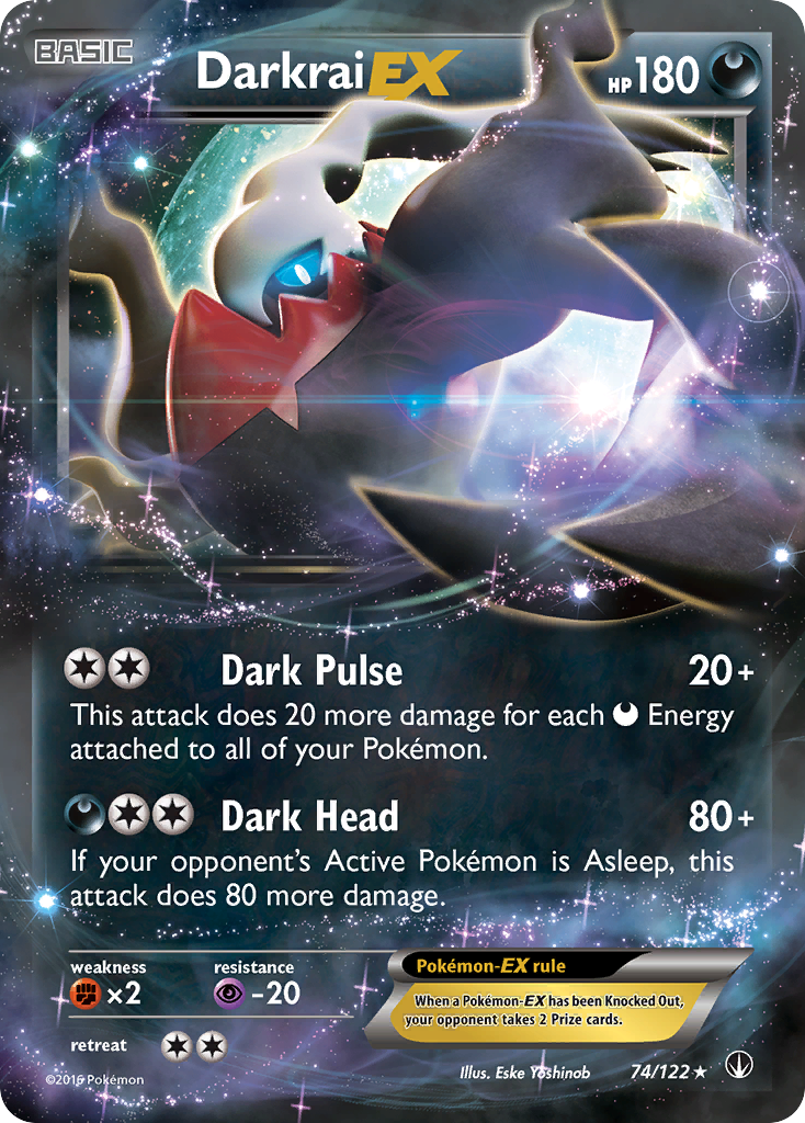 Darkrai EX (74/122) [XY: BREAKpoint] | Exor Games Truro