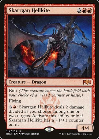Skarrgan Hellkite [Ravnica Allegiance] | Exor Games Truro