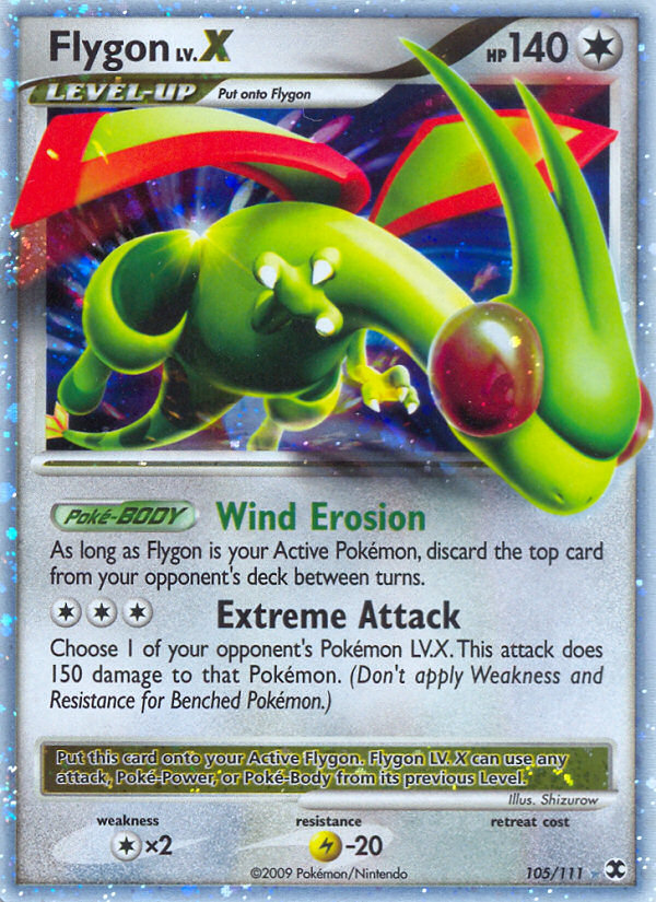 Flygon LV.X (105/111) [Platinum: Rising Rivals] | Exor Games Truro