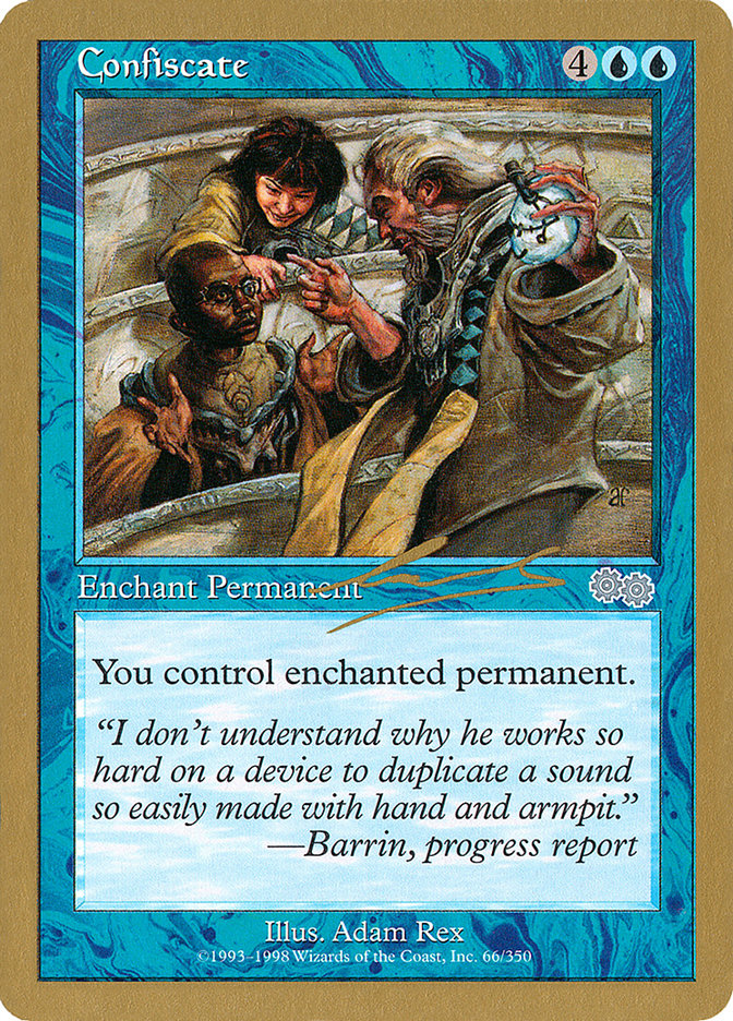 Confiscate (Nicolas Labarre) [World Championship Decks 2000] | Exor Games Truro