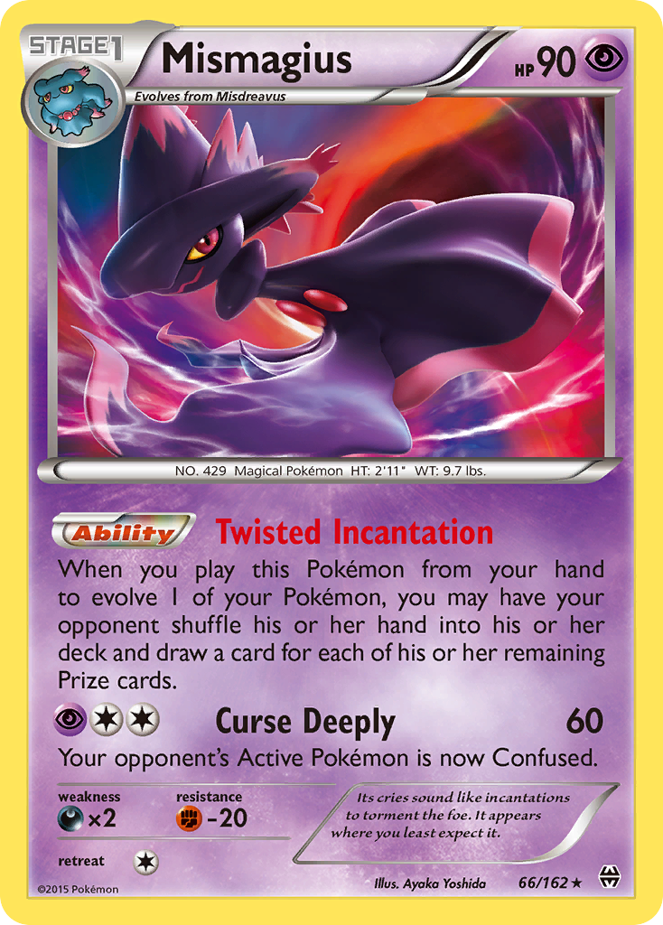 Mismagius (66/162) [XY: BREAKthrough] | Exor Games Truro