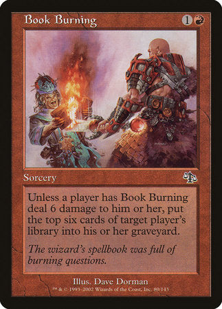 Book Burning [Judgment] | Exor Games Truro
