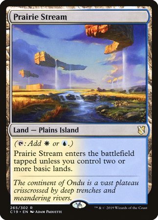 Prairie Stream [Commander 2019] | Exor Games Truro