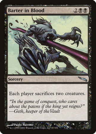 Barter in Blood [Mirrodin] | Exor Games Truro