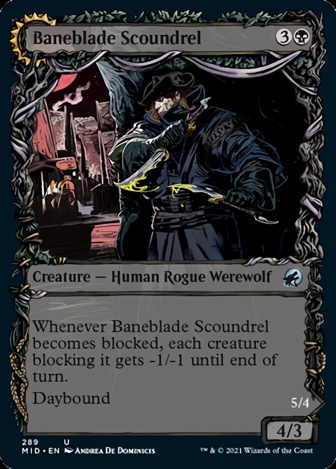 Baneblade Scoundrel // Baneclaw Marauder (Showcase Equinox) [Innistrad: Midnight Hunt] | Exor Games Truro