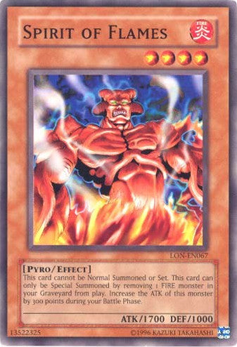 Spirit of Flames [LON-EN067] Common | Exor Games Truro