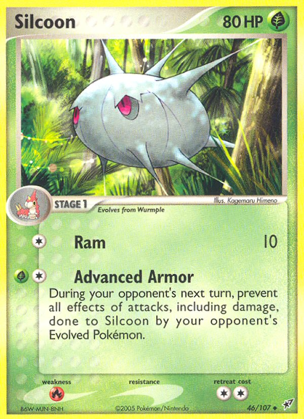 Silcoon (46/107) [EX: Deoxys] | Exor Games Truro