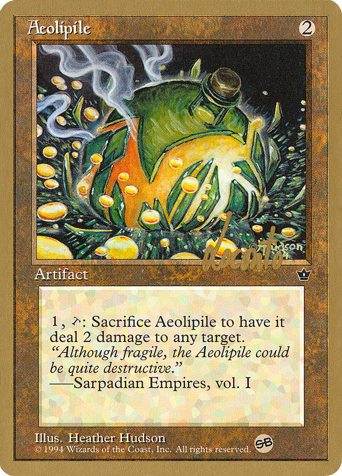 Aeolipile (Michael Loconto) (SB) [Pro Tour Collector Set] | Exor Games Truro