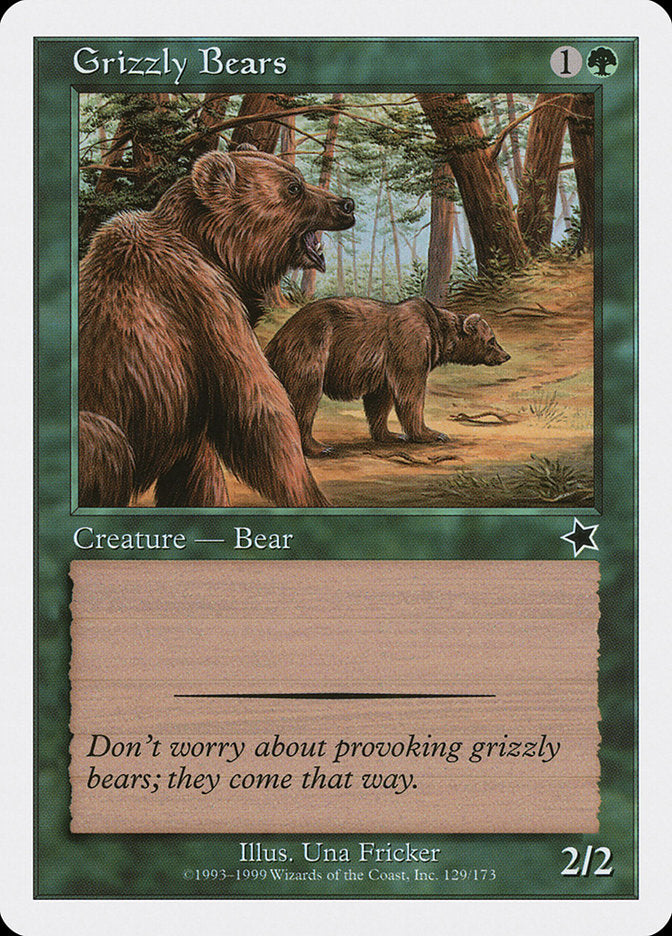 Grizzly Bears [Starter 1999] | Exor Games Truro