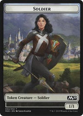 Soldier // Zombie Double-Sided Token [Game Night 2019 Tokens] | Exor Games Truro