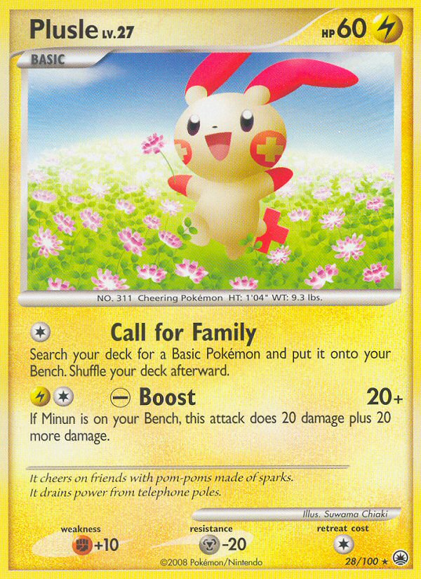 Plusle (28/100) [Diamond & Pearl: Majestic Dawn] | Exor Games Truro